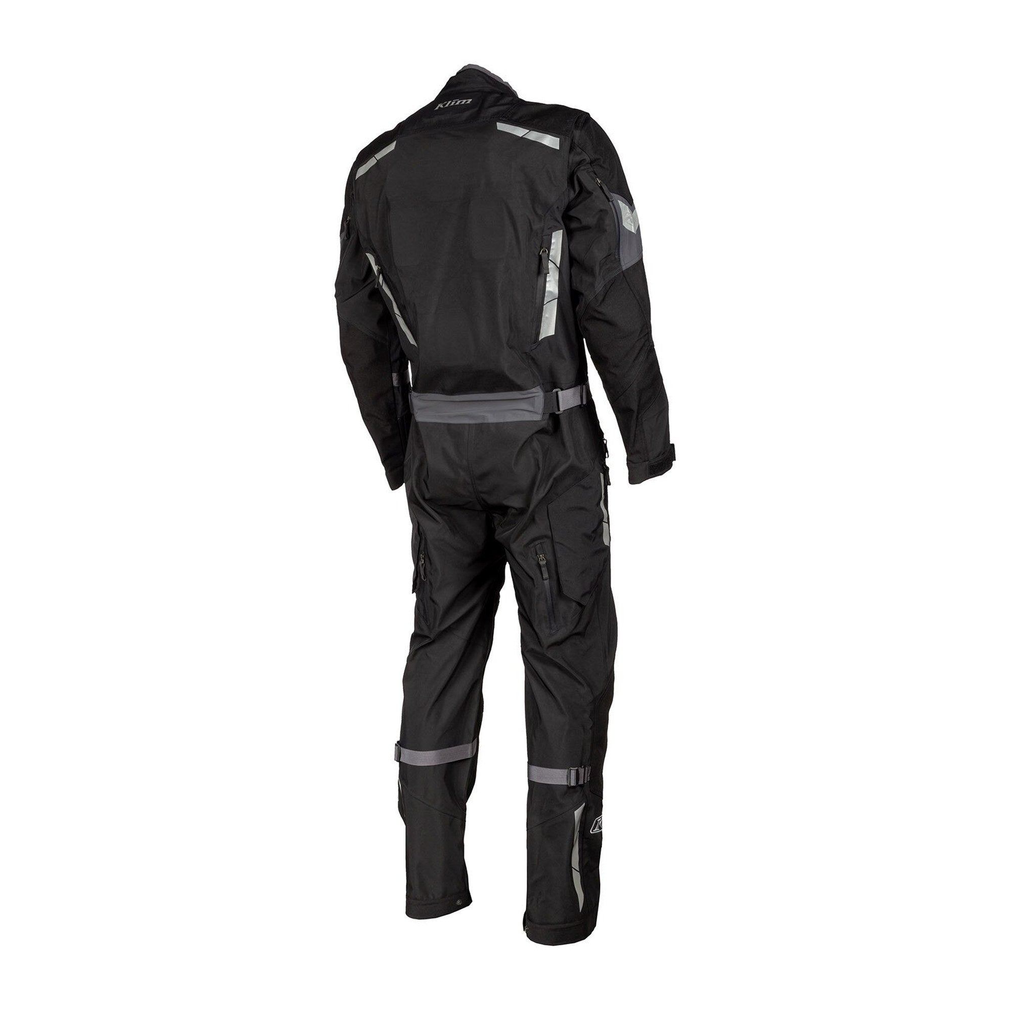 Klim Hardanger One-Piece Touring Motorcycle Suit – Black | 3-Layer GORE-TEX Pro Shell | D3O Level 1 Armor | 750D Cordura Overlays | 14 YKK Waterproof Vents | Adventure Touring Suit for Men