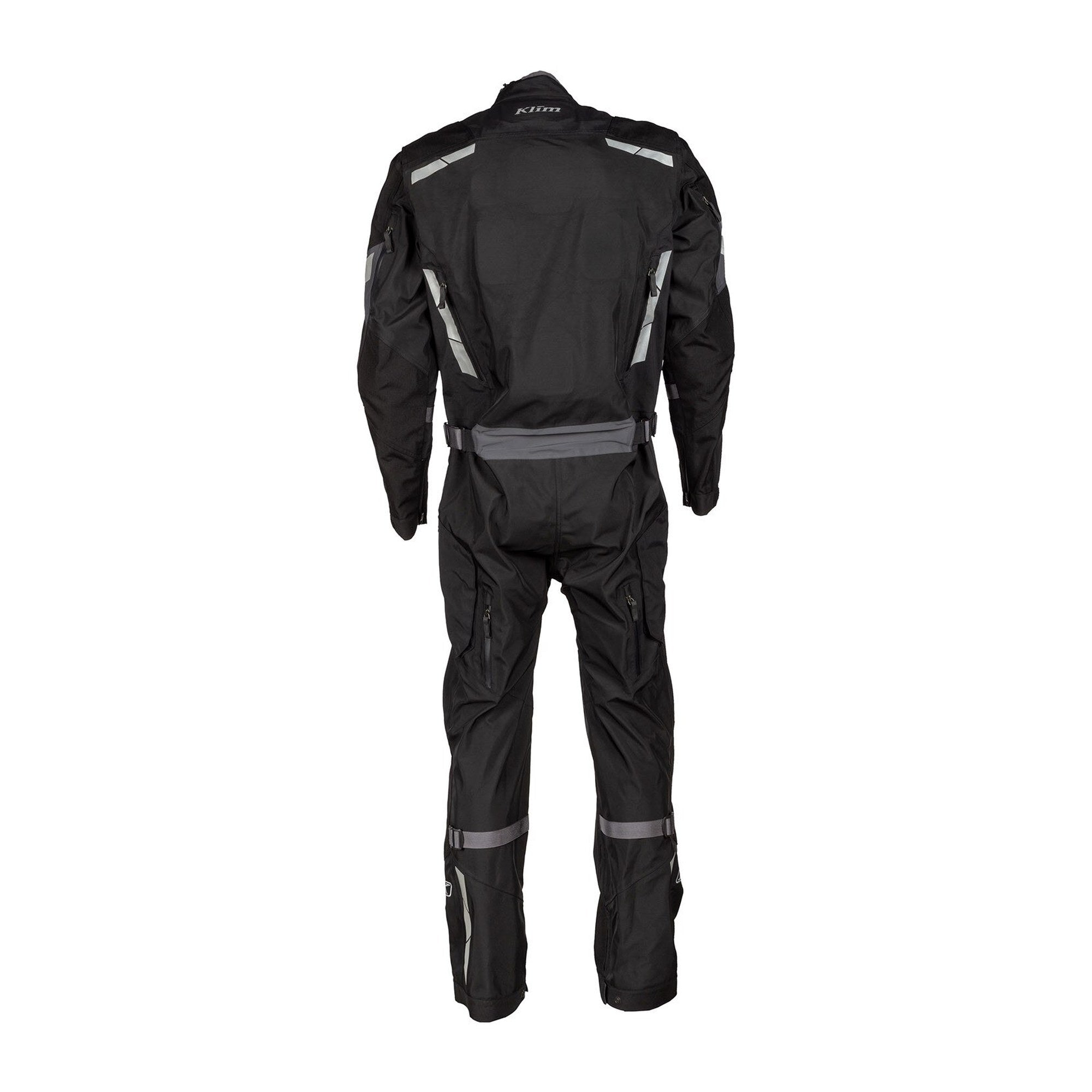 Klim Hardanger One-Piece Touring Motorcycle Suit – Black | 3-Layer GORE-TEX Pro Shell | D3O Level 1 Armor | 750D Cordura Overlays | 14 YKK Waterproof Vents | Adventure Touring Suit for Men