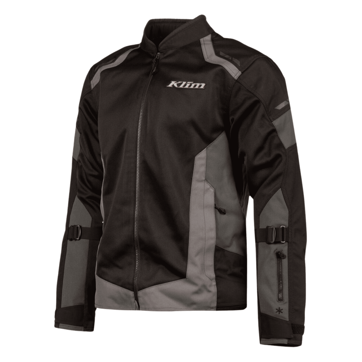 Klim Induction Black Mesh Motorcycle Jacket with CE Armor