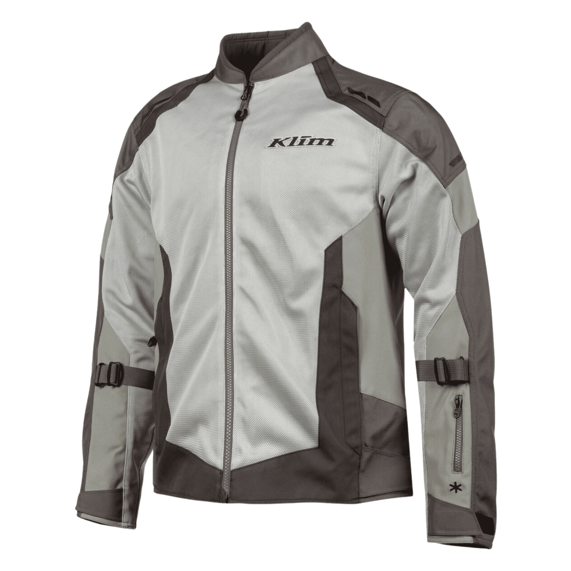 Klim Induction Grey Mesh Motorcycle Jacket with CE Armor