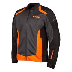 Klim Induction Orange Mesh Motorcycle Jacket with CE Armor