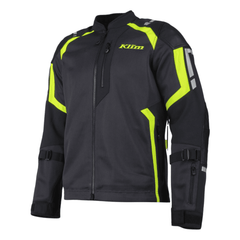 Klim Induction Pro Motorcycle Jacket Yellow Mesh Coat with CE Armor