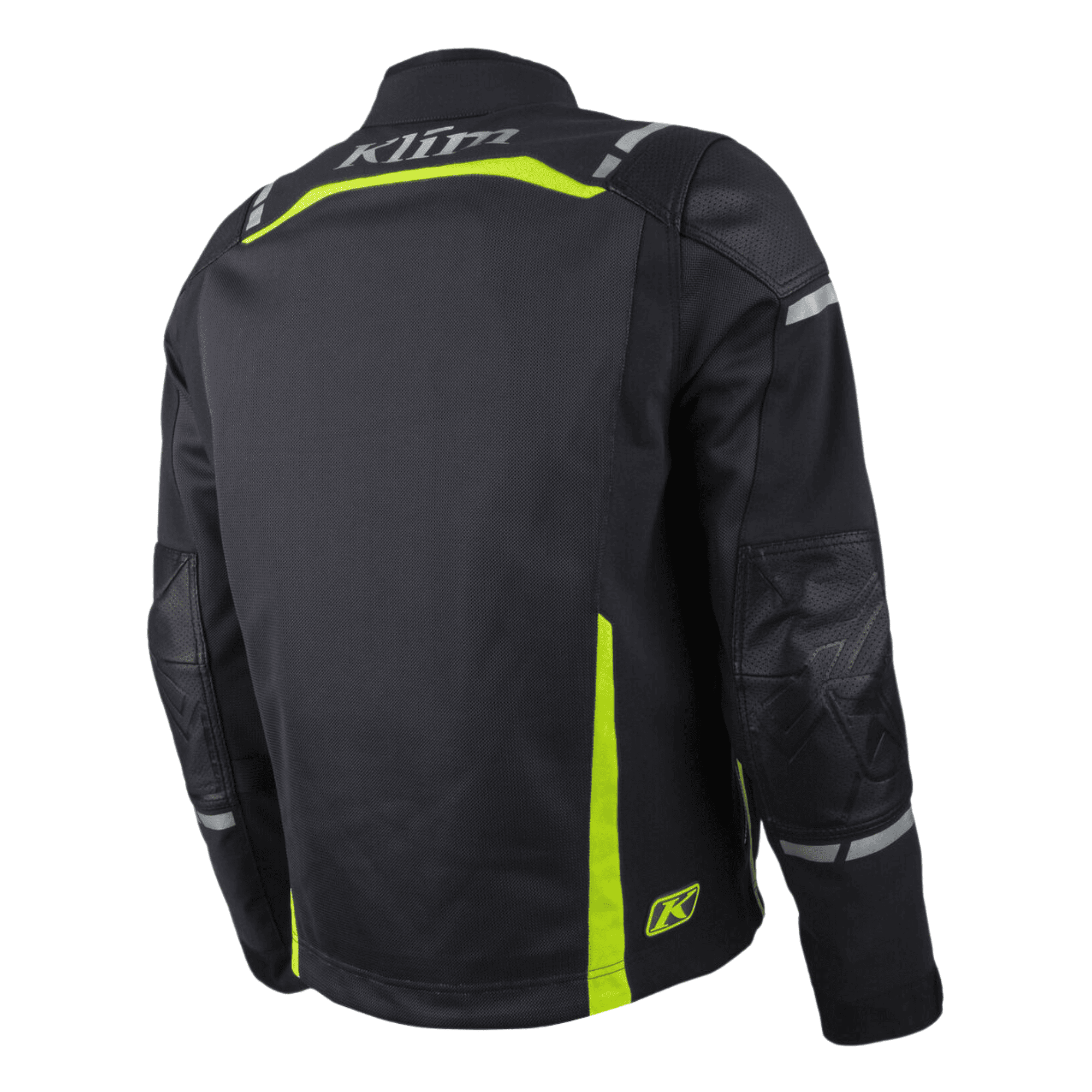 Klim Induction Pro Motorcycle Jacket Yellow Mesh Coat with CE Armor