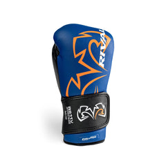 Rival RS11V Evolution Sparring Gloves – Blue/Black | WristLock 2 Wrist Support | Premium Leather Boxing Sparring Gloves for Serious Training & Ring Preparation