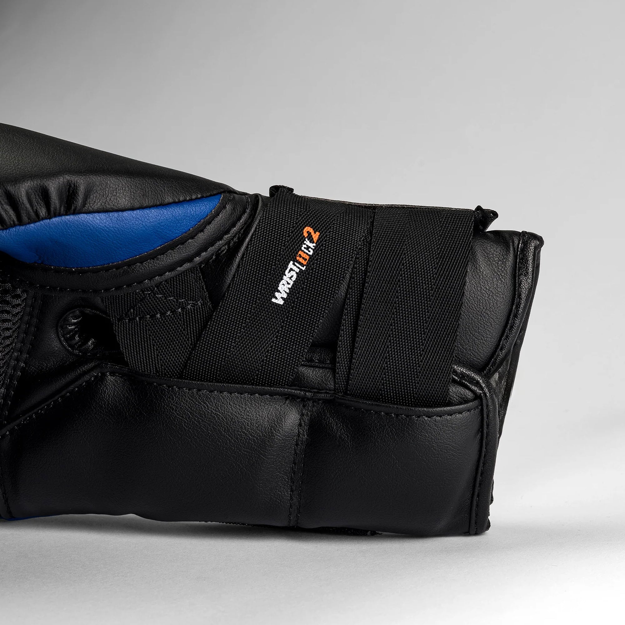 Rival RS11V Evolution Sparring Gloves – Blue/Black | WristLock 2 Wrist Support | Premium Leather Boxing Sparring Gloves for Serious Training & Ring Preparation