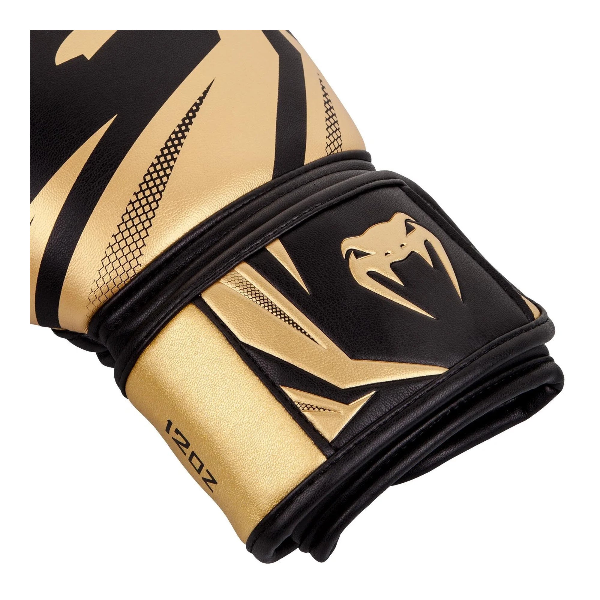 Venum Challenger 3.0 Boxing Gloves – Black/Gold | Triple-Layer Foam Protection | High-Quality Synthetic Leather | 12 oz Boxing Training Gloves for All Levels