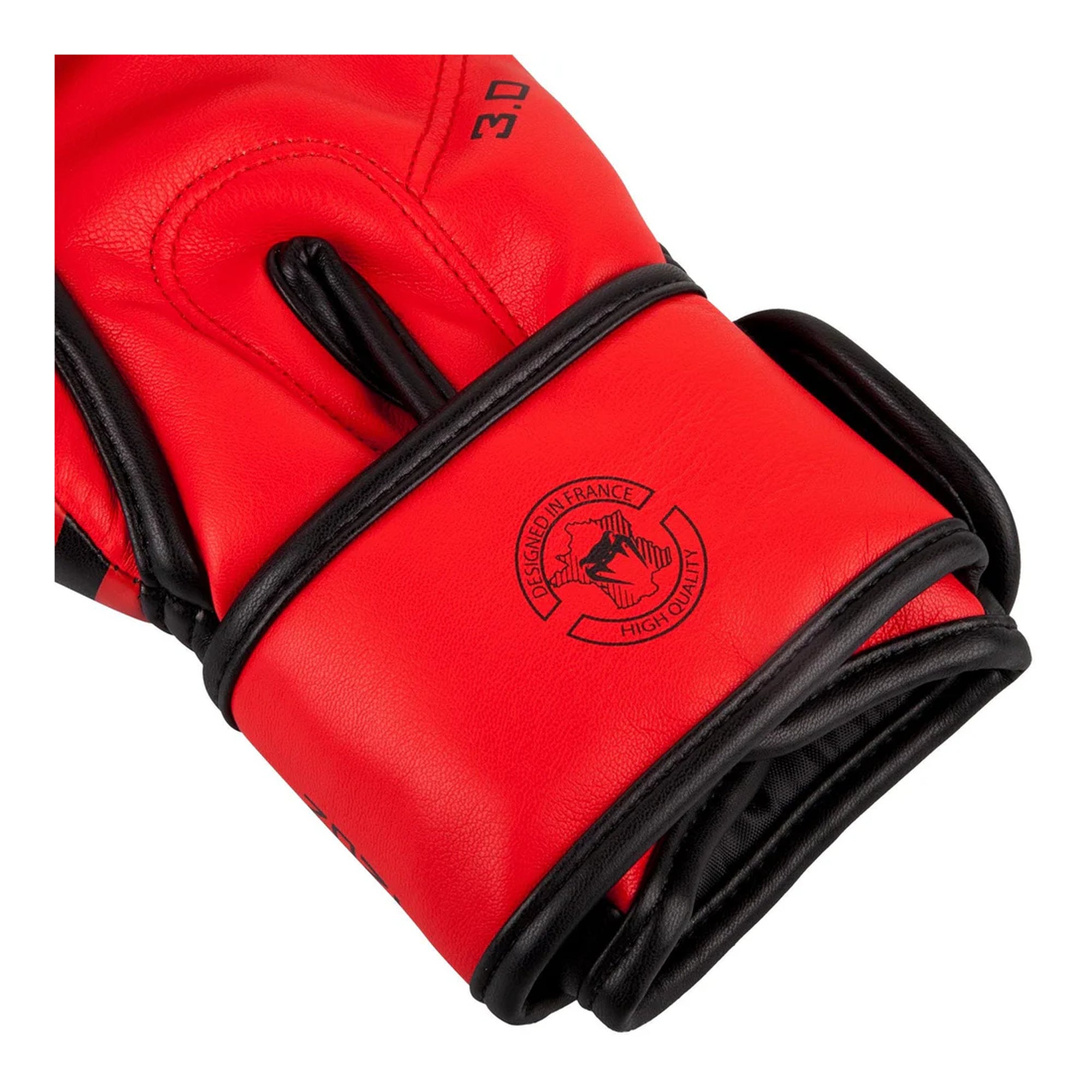 Venum Challenger 3.0 Boxing Gloves – Black/Red | Triple-Layer Foam Protection | High-Quality Synthetic Leather | 12 oz Boxing Training Gloves for All Levels