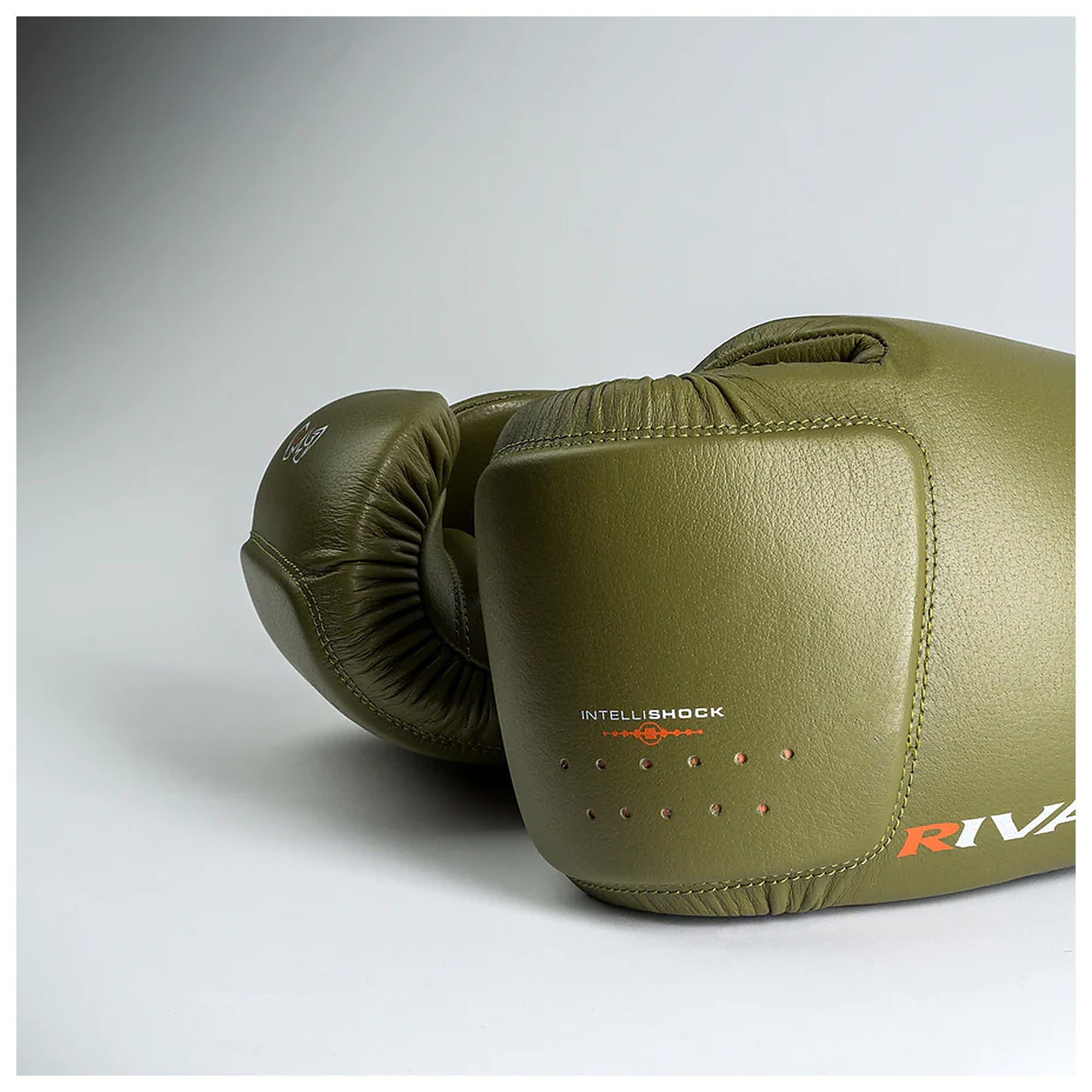Rival RB50 Intelli-Shock Compact Bag Gloves – Khaki | D3O Technology Premium Leather Bag & Pad Training Gloves