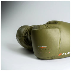 Rival RB50 Intelli-Shock Compact Bag Gloves – Khaki | D3O Technology Premium Leather Bag & Pad Training Gloves