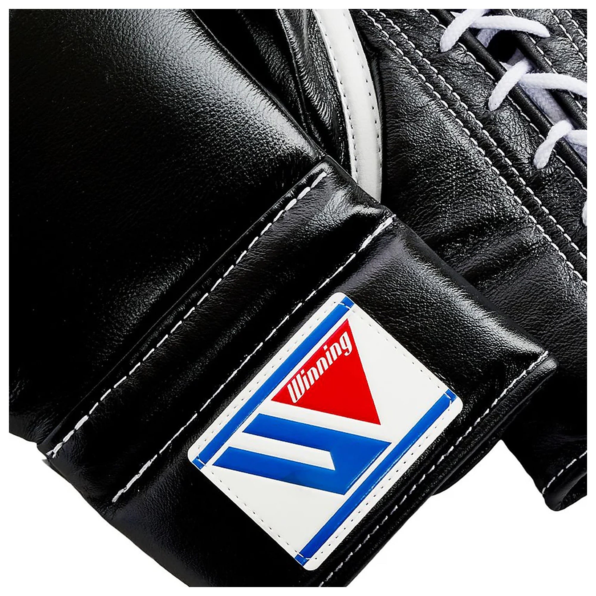 Winning MS-500 Professional Boxing Gloves – Black | Handcrafted Japanese Lace-Up Training & Sparring Gloves Since 1937